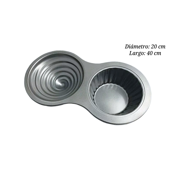 MOLDE AA FORMA CUPCAJE GIGANTE PAN000138