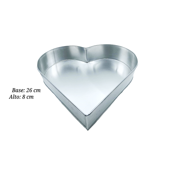 MOLDE CORAZON C-8 26 CM GILO