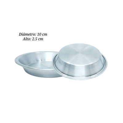 MOLDE P/PAY 10 CM ALUMINIO GILO