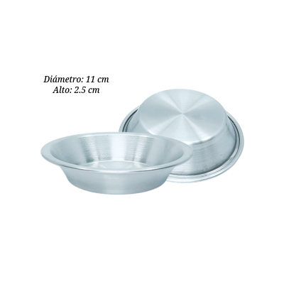 PLATO MINI PAY 11CM ALUMINIO GILO