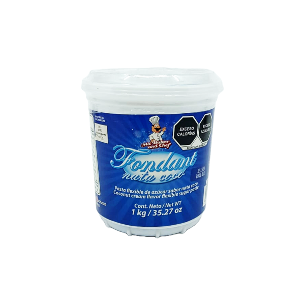 FONDANT AZUL REY 1KG BAKER