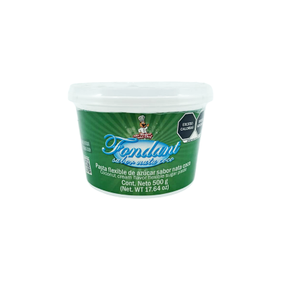 FONDANT VERDE BOSQUE 500GR BAKER