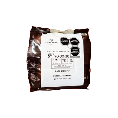 CHOCOLATE AMARGO BELGA CALLET 7X.400GR