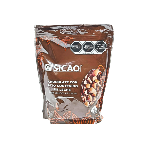 CHOCO SICAO LECHE 1KG CHMWA0171402A99  CHMWA0140