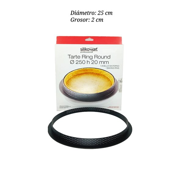 MOLDE TARTE RING ROUND 250MM. EURO03725 (SLK-52.387)