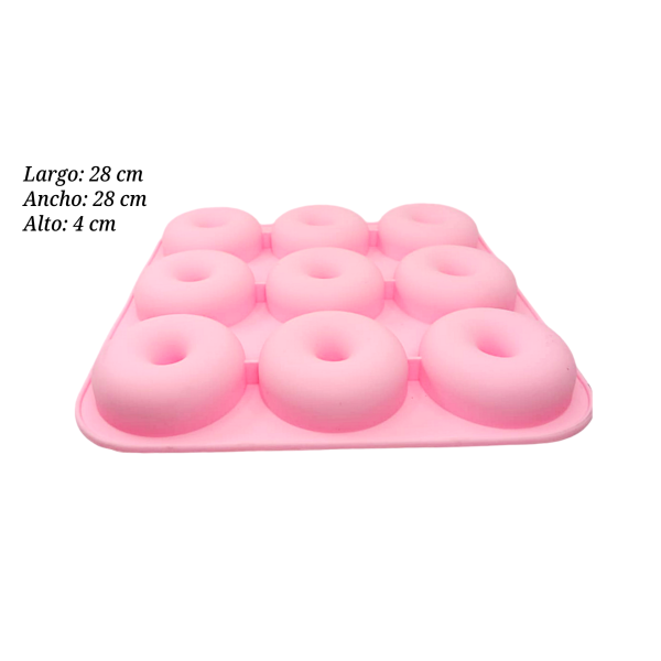 M SILI DONAS 9CAV 28X28X4CM SIL001354