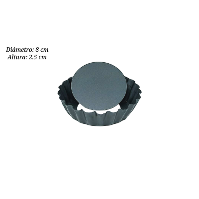 MOLDE PARA TARTA DESMONTABLE 8 CM 5-5404