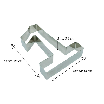 CORTADOR METAL N0.1 14X20X3.5CM CTR000426