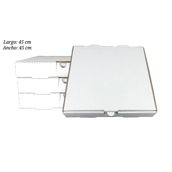 CAJA PARA PIZZA JUMBO NUM9 45X45 PQ50PZ