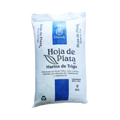 HARINA HOJA DE PLATA 25KG